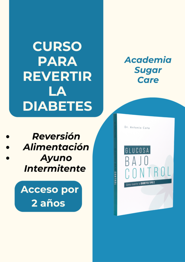 🧬 Curso para revertir la diabetes desde la raíz Incluye el libro físico